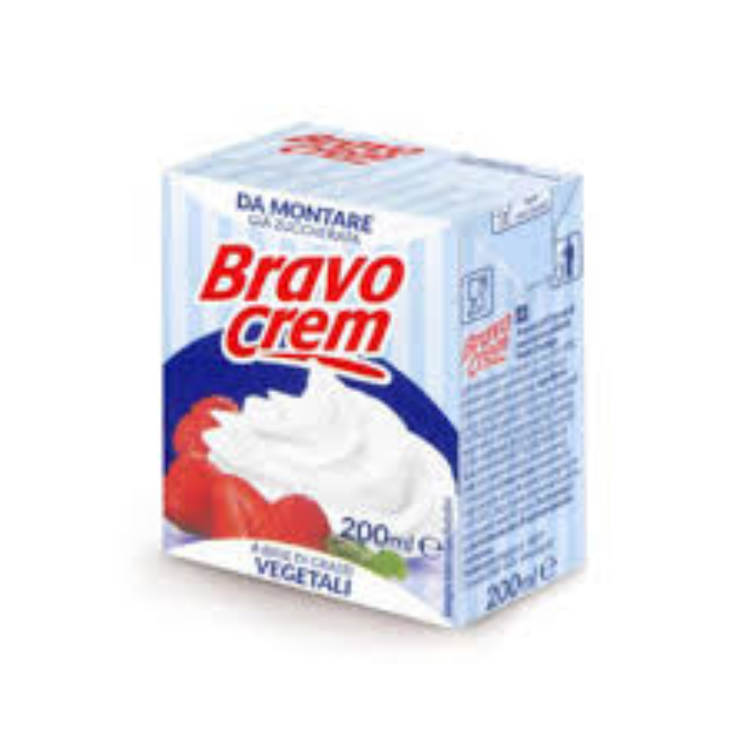 BRAVO WHIPPING CREAM 200ML